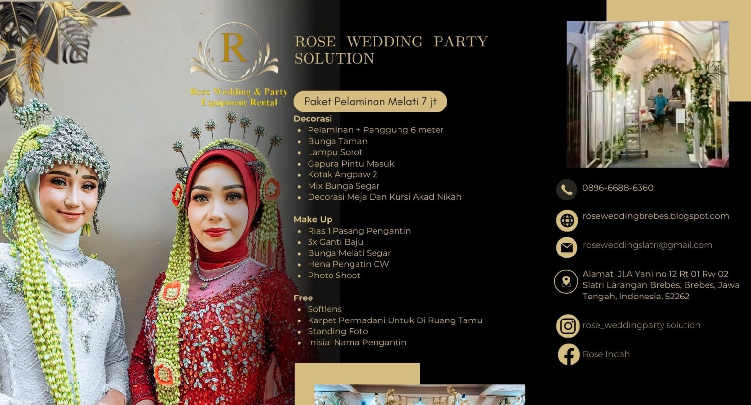 Beragam Pilihan Paket Rias Pengantin di Brebes