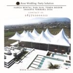 Sewa dan Jual Tenda Pagoda Jakarta Harga Promo 2024