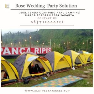 Jual Tenda Glamping atau Camping Harga Terbaru 2024 Jakarta