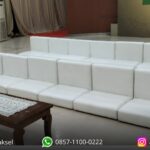 Sewa Sofa Lesehan Set Meja Kayu Bogor