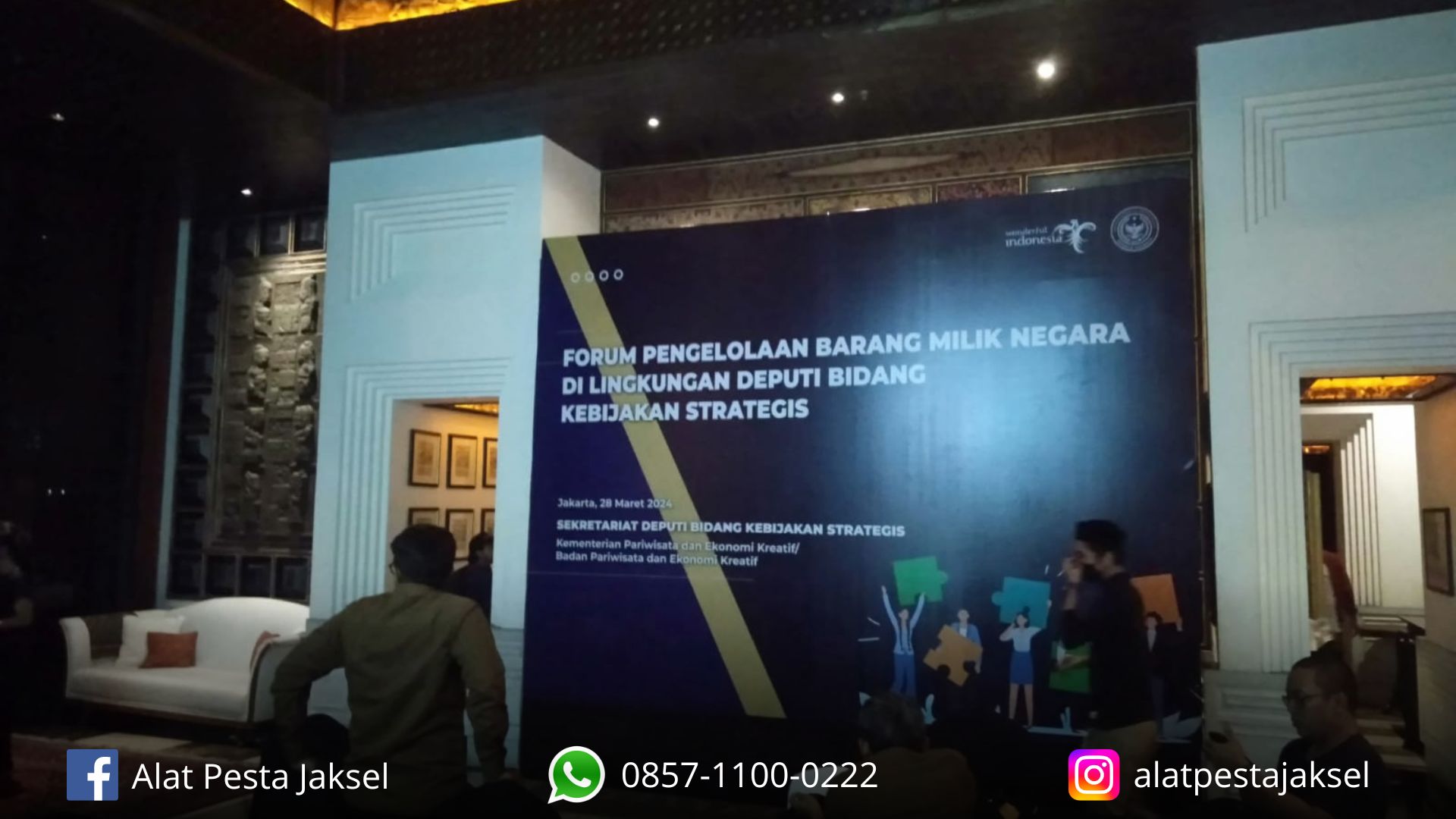 Layanan Rental Backdrop Custom Bogor