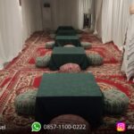 Sewa Set Karpet Meja Bantal Duduk Sarana Bukber Lesehan Jakarta