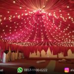 Penyawaan Tenda Roder Dekorasi Sentris Lampu Taman Area Jakarta