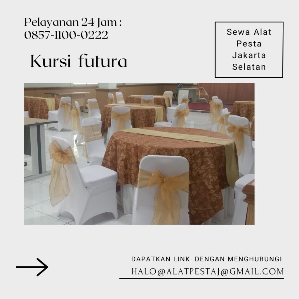 Sewa Aneka Model Kursi Harga Spesial Promo Area Jakarta