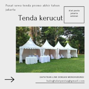 Harga alat sewa tenda promo akhir tahun jakarta