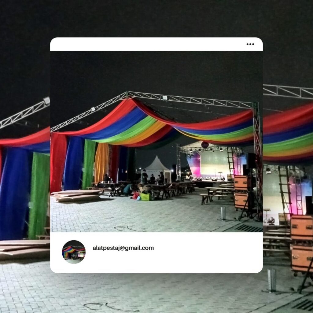 Pusat Sewa Paket Tenda Roder Harga Promo Tahun Baru Area Jakarta