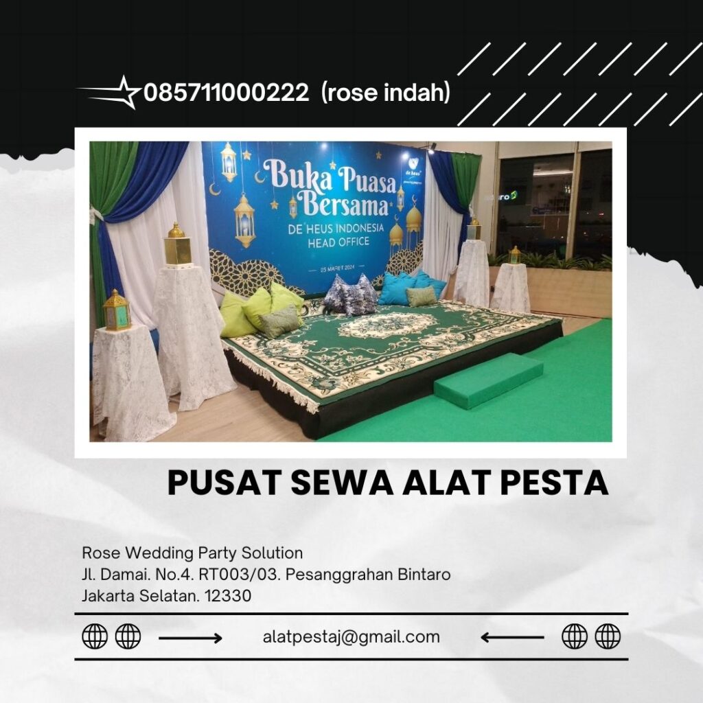 Jasa Sewa Panggung Dan Backdrop Besar Indoor Di Jakarta