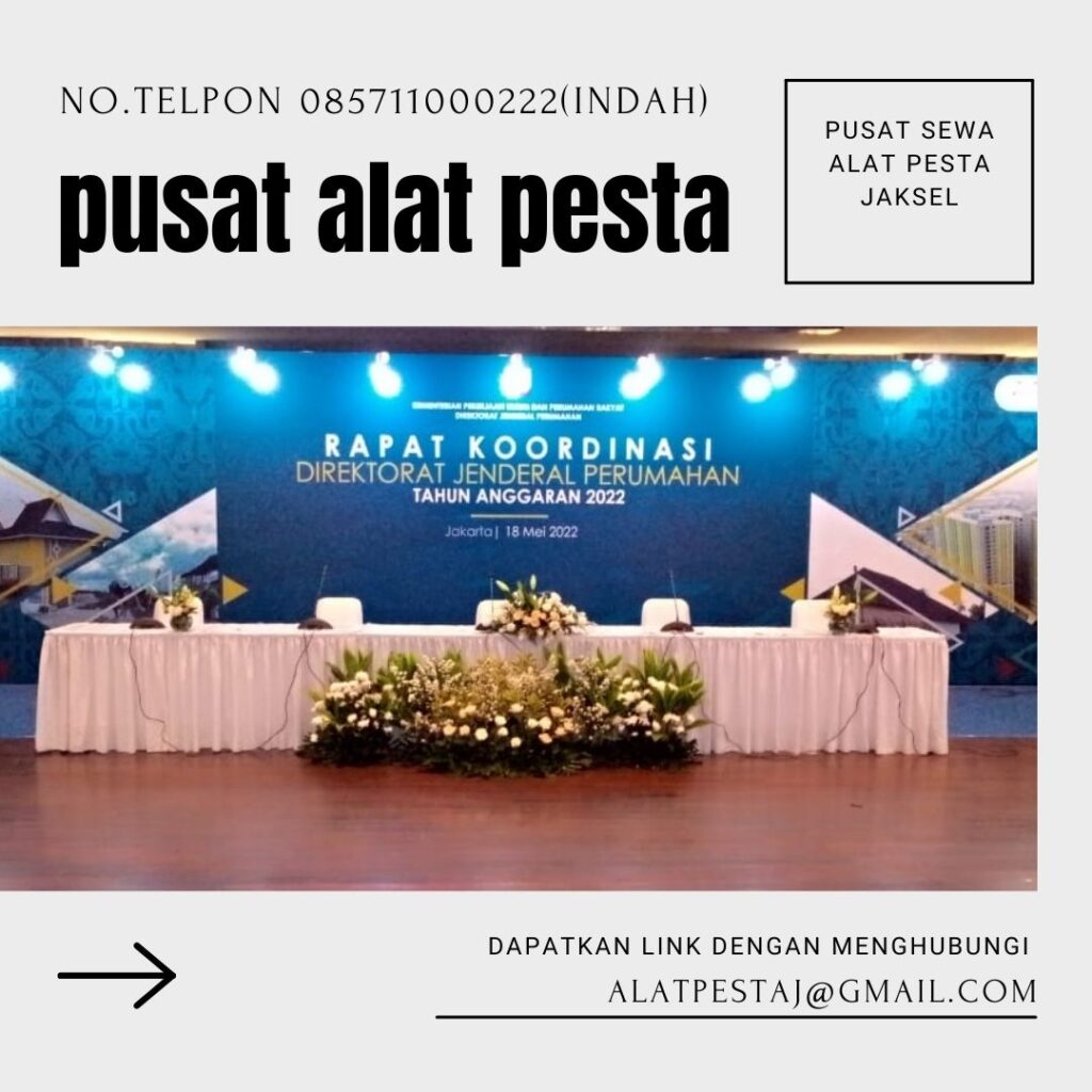 Jasa Sewa Backdrop Standar Dan Custom di Jaksel