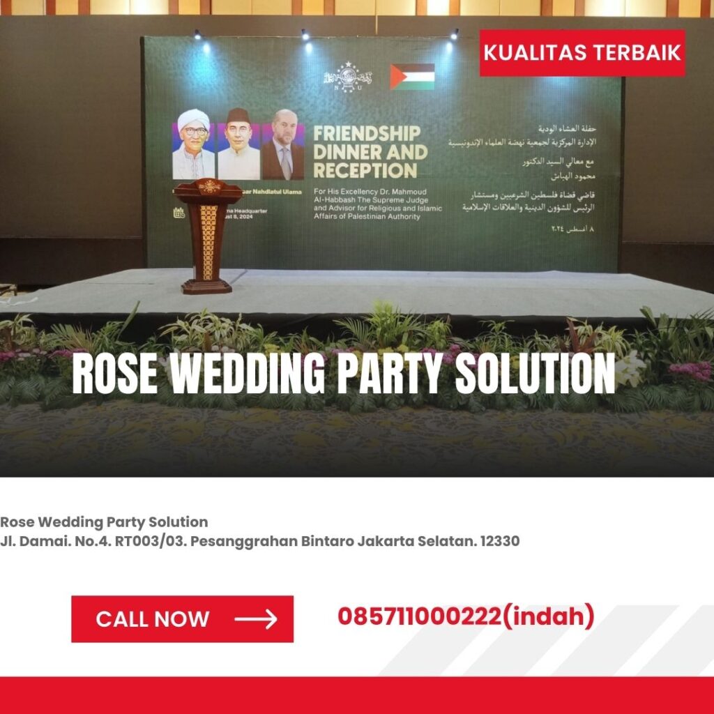 Sewa Podium, Backdrop Dan Panggung di Jaksel