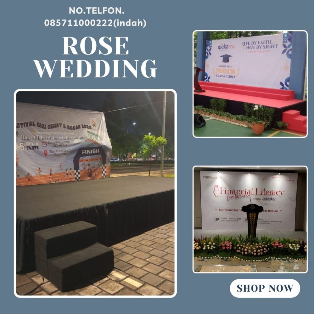 Sewa Backdrop Dan Panggung Besar Indoor Dan Outdoor di Jakarta