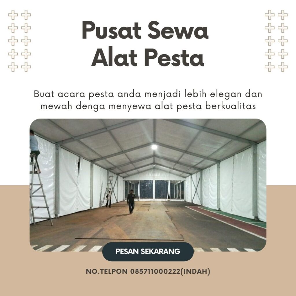 Sewa Tenda Roder Proyek Ground Breaking Di Jakarta