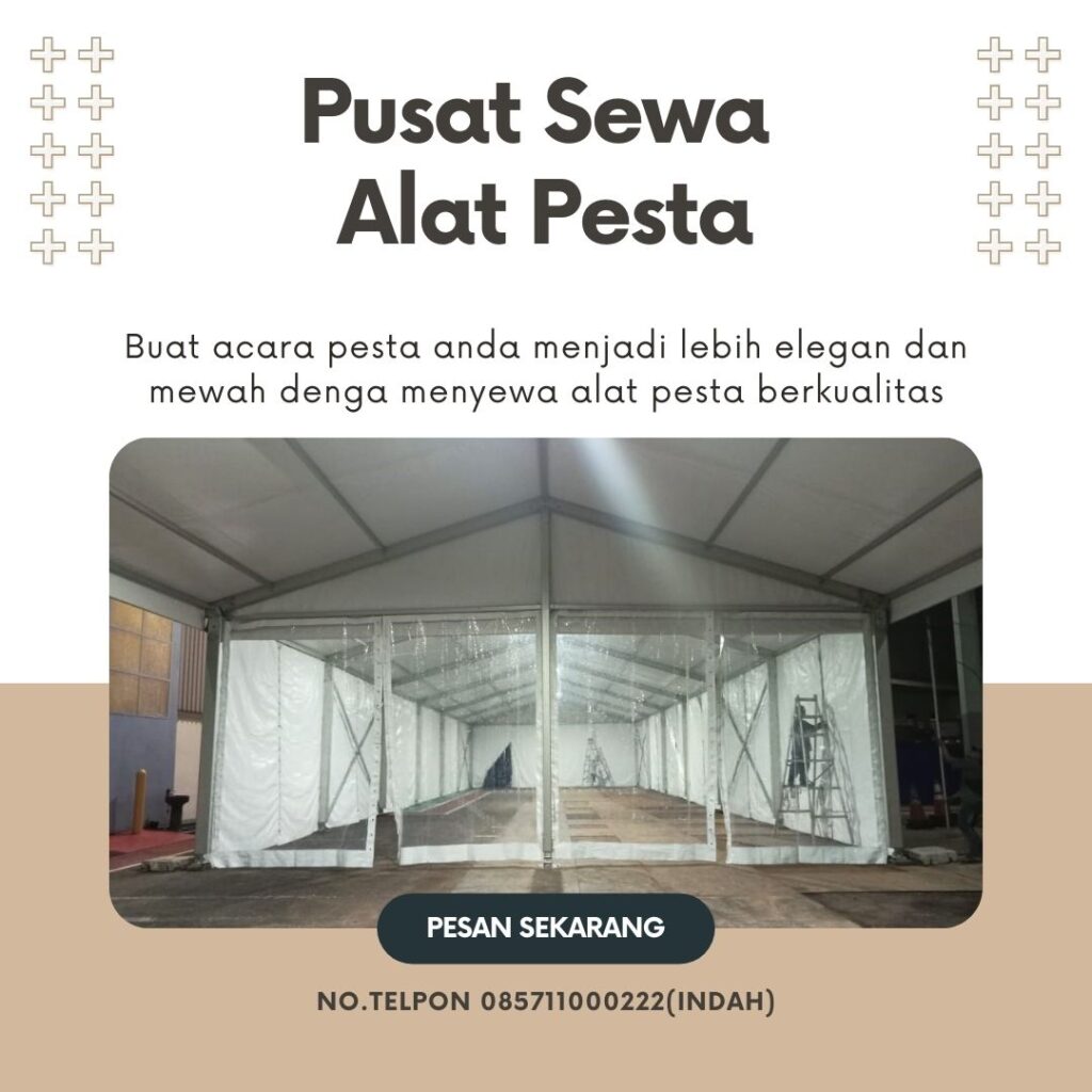 Sewa Tenda Roder Proyek Ground Breaking Di Jakarta