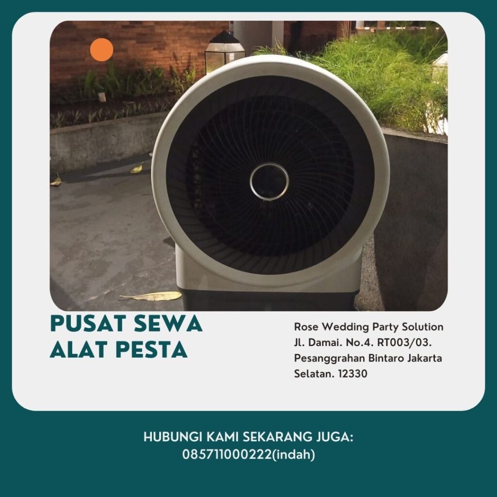 Jasa Sewa Misty Cool Dan Air Cooler Bundar Hemat Daya di Jakarta