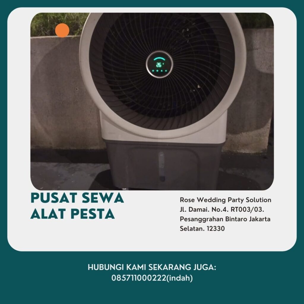 Jasa Sewa Misty Cool Dan Air Cooler Bundar Hemat Daya di Jakarta