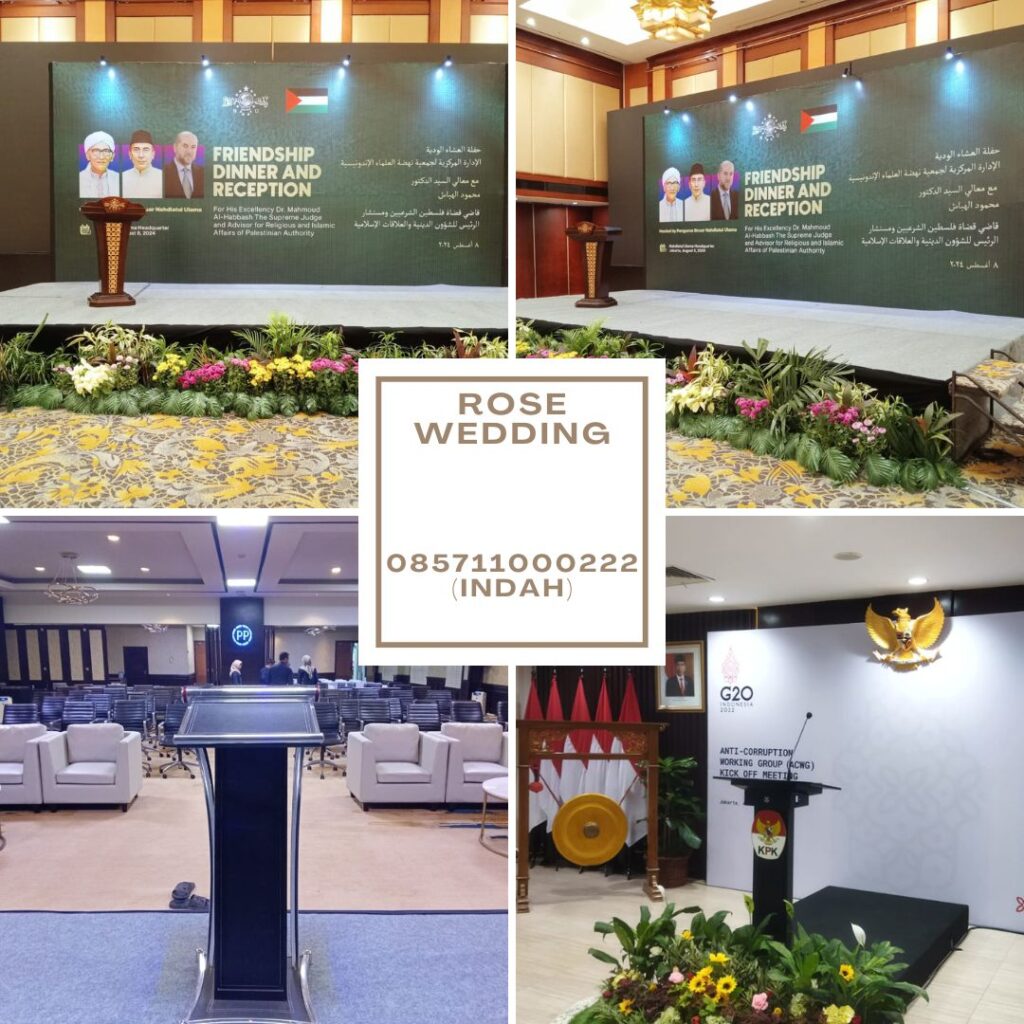 Sewa Podium, Backdrop Dan Panggung di Jaksel