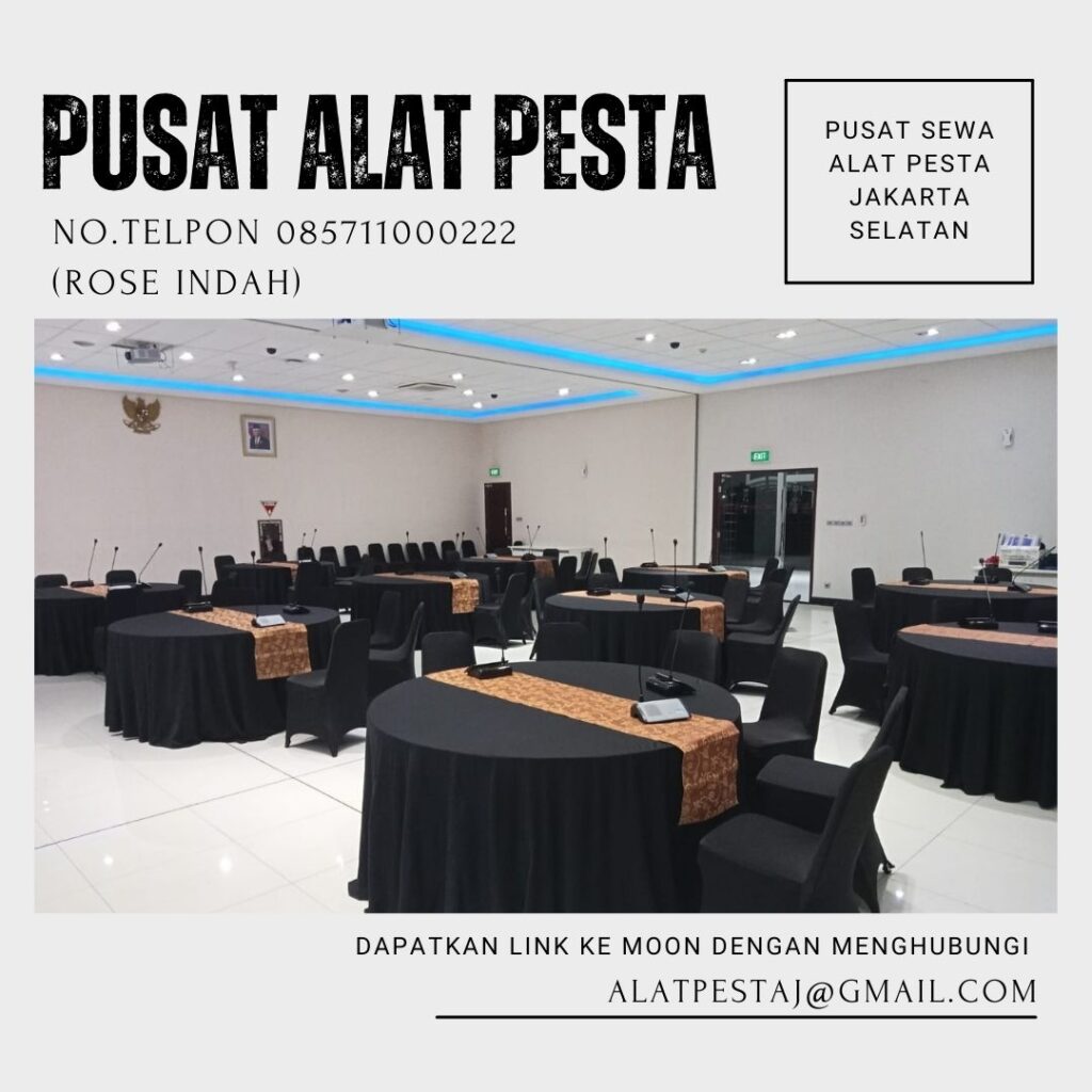 Pusat Sewa Meja Besar Dan Lengkap, Murah Area Jakarta