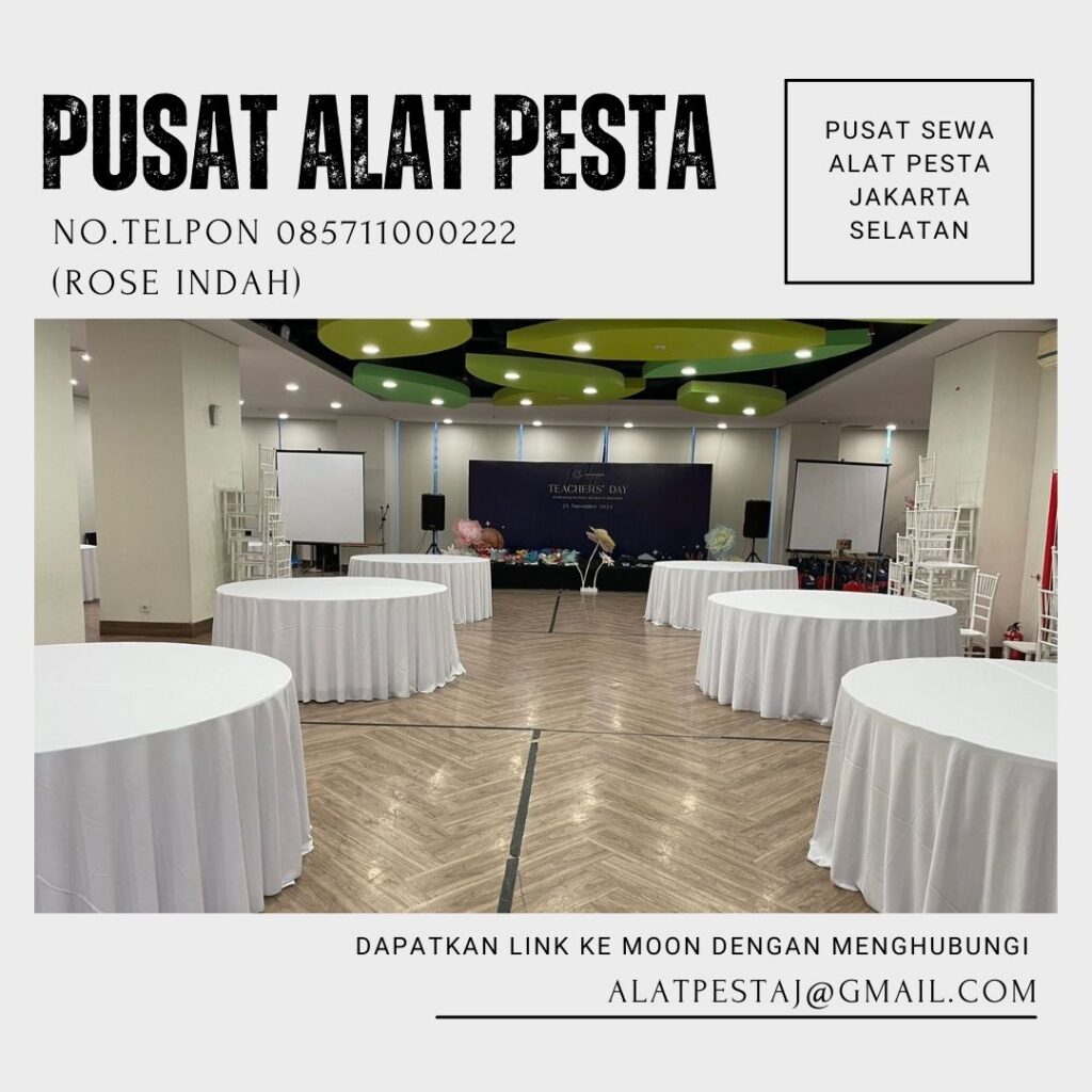 Pusat Sewa Meja Besar Dan Lengkap, Murah Area Jakarta