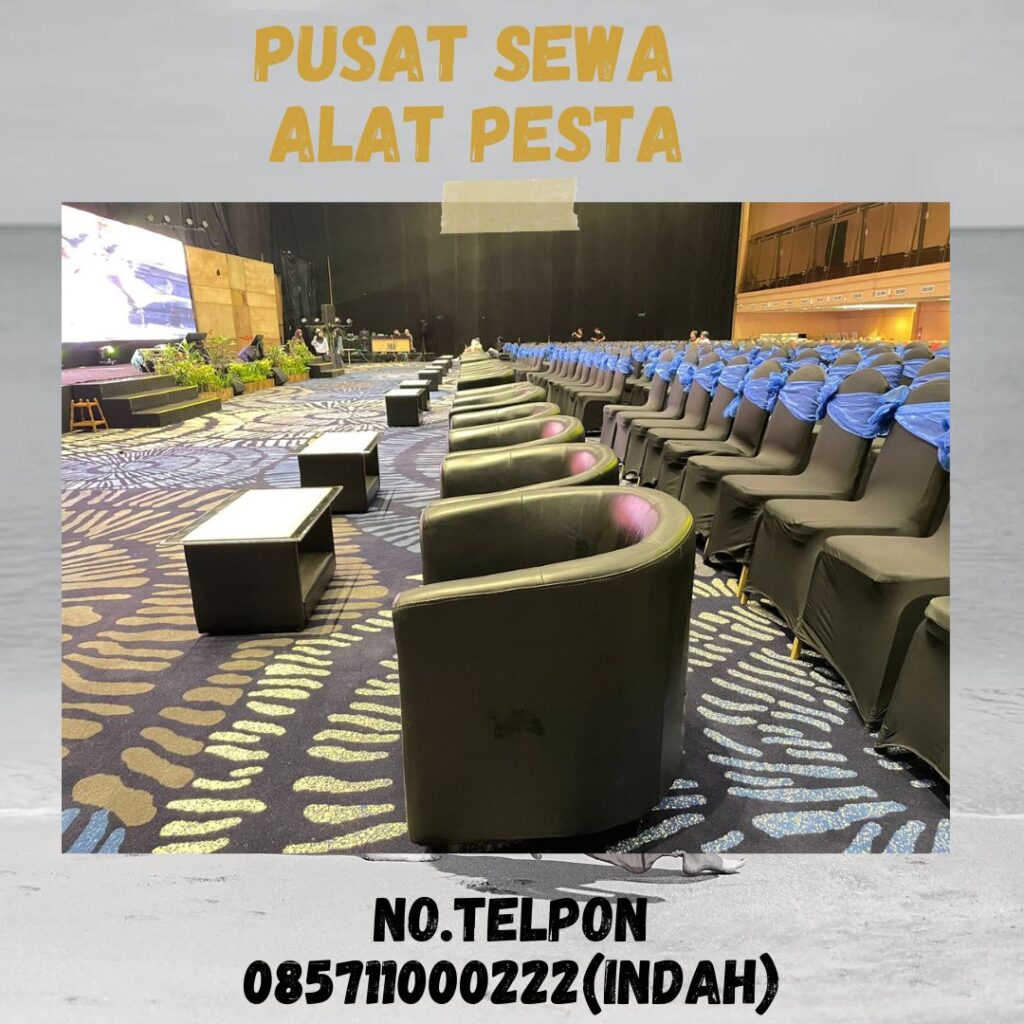 pusat sewa sofa oval kualitas terbaik di jakbar