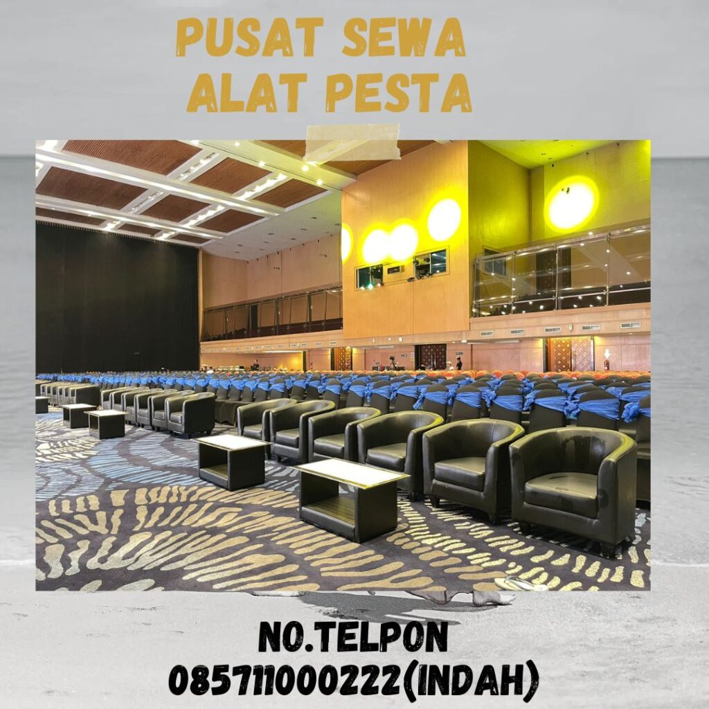 pusat sewa sofa oval kualitas terbaik di jakbar