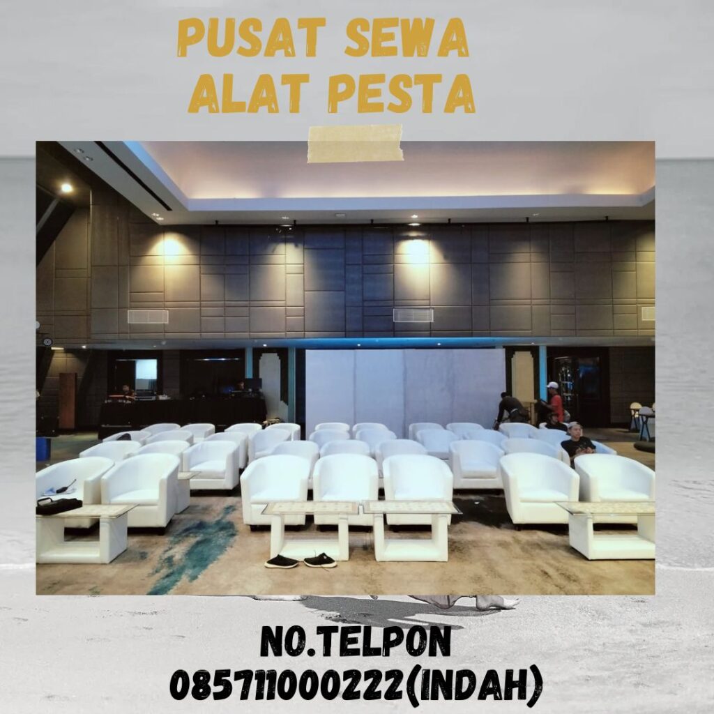 pusat sewa sofa oval kualitas terbaik di jakbar