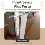 Pusat Sewa Podium Kotak Acrylic Bening di Jakarta