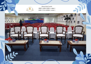  Sewa Arm Chair Dan Meja VIP kayu Area Karawang