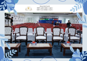 Sewa Arm Chair Dan Meja VIP kayu Area Karawang