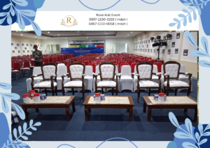 Sewa Arm Chair Dan Meja VIP kayu Area Karawang