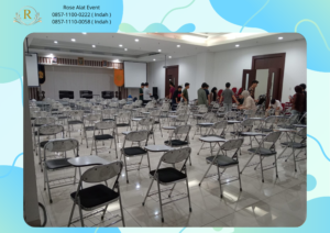 Vendor Sewa Kursi Type Kuliah Lipat Stainless Jakarta