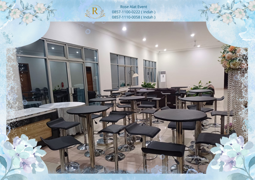 Jasa Sewa Meja Barstool Dan Kursi Barstool Area Jabodetabek
