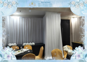 Sewa Tirai Putih Berkualitas Area Cikampek