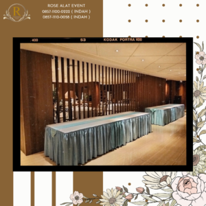 Spesialis Sewa Meja Event Dan Pesta Terlengkap Area Jakarta Selatan
