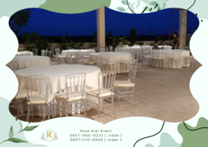 Sewa Kursi VIP Tiffany Acrylic Jakarta selatan