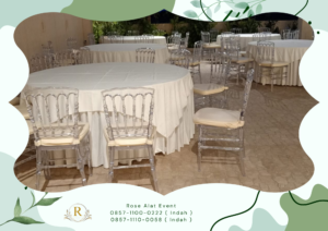 Sewa Kursi VIP Tiffany Acrylic Jakarta selatan