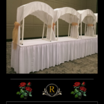 Rental Meja Gubukan Prasmanan Atau Meja Stand Makanan Jakarta selatan