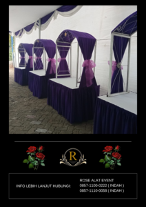 Rental Meja Gubukan Prasmanan Atau Meja Stand Makanan Jakarta selatan