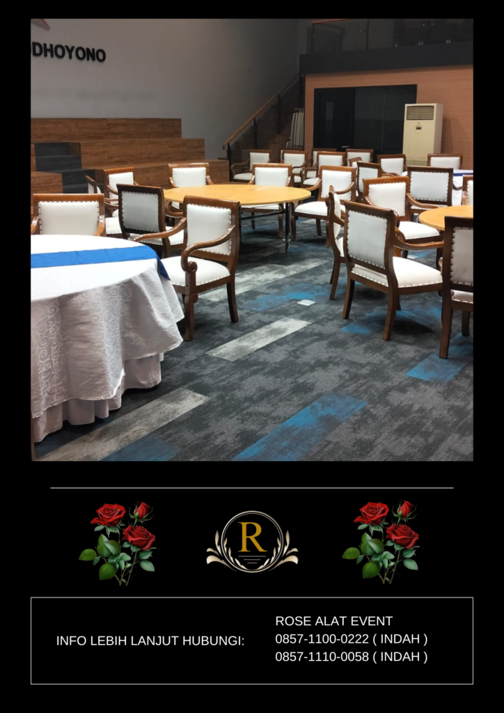 Rental Kursi VIP Type Arm Chairs Area Jakarta selatan