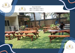 Rental Meja Taman Aneka Ragam Type Area Bekasi