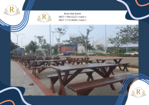 Rental Meja Taman Aneka Ragam Type Area Bekasi