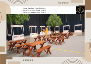 Pusat Sewa Meja Kursi Taman Kayu Outdoor Terdekat Jakarta Selatan