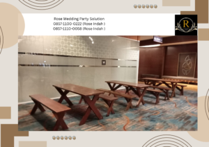 Pusat Sewa Meja Kursi Taman Kayu Outdoor Terdekat Jakarta Selatan