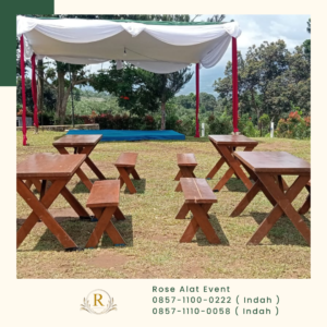 Jasa Sewa Kursi Meja Taman Outdoor Area Bogor