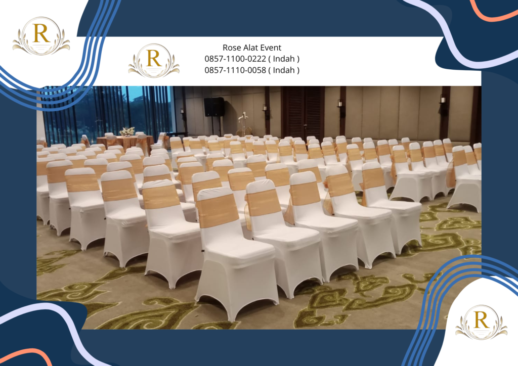 Rental Kursi Futura Cover Dan Polos Merah Area Terdekat Bekasi