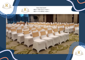 Rental Kursi Futura Cover Dan Polos Merah Area Terdekat Bekasi