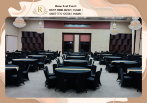 Rental Meja Bundar Type Jumbo Ukuran Diameter 220 cm di Jakarta