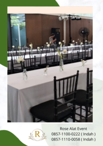 Sewa Kursi Tiffany VIP Kayu Warna Putih,Hitam,Gold di Jaksel