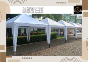 Sewa Tenda Sarnafil, Hanggar, Bazar, Roder, Area Cilandak Jakarta Selatan