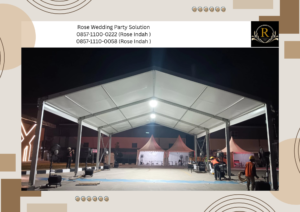Sewa Tenda Sarnafil, Hanggar, Bazar, Roder, Area Cilandak Jakarta Selatan