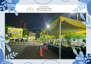 Sewa Tenda Serut Harga Pas Di Kantong Area Jabodetabek