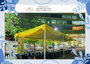 Sewa Tenda Serut Harga Pas Di Kantong Area Jabodetabek